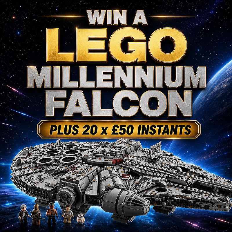 Win A Lego Millennium Falcon Plus Instants