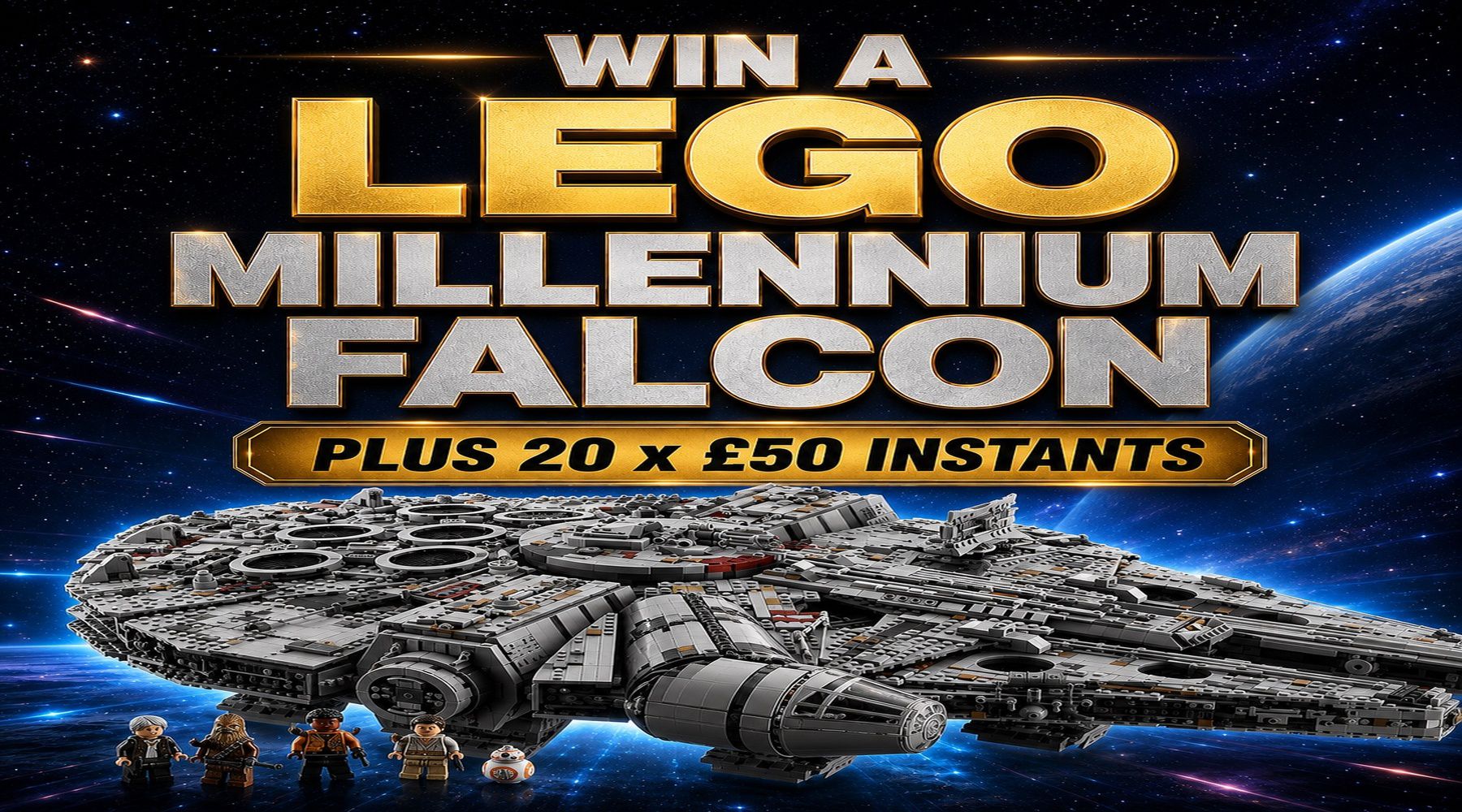 Win A Lego Millennium Falcon Plus Instants