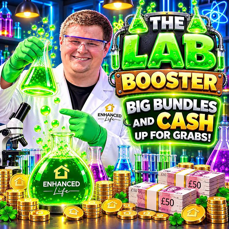 The Lab Booster - £250 Mystery Ticket Bundle End Prize 