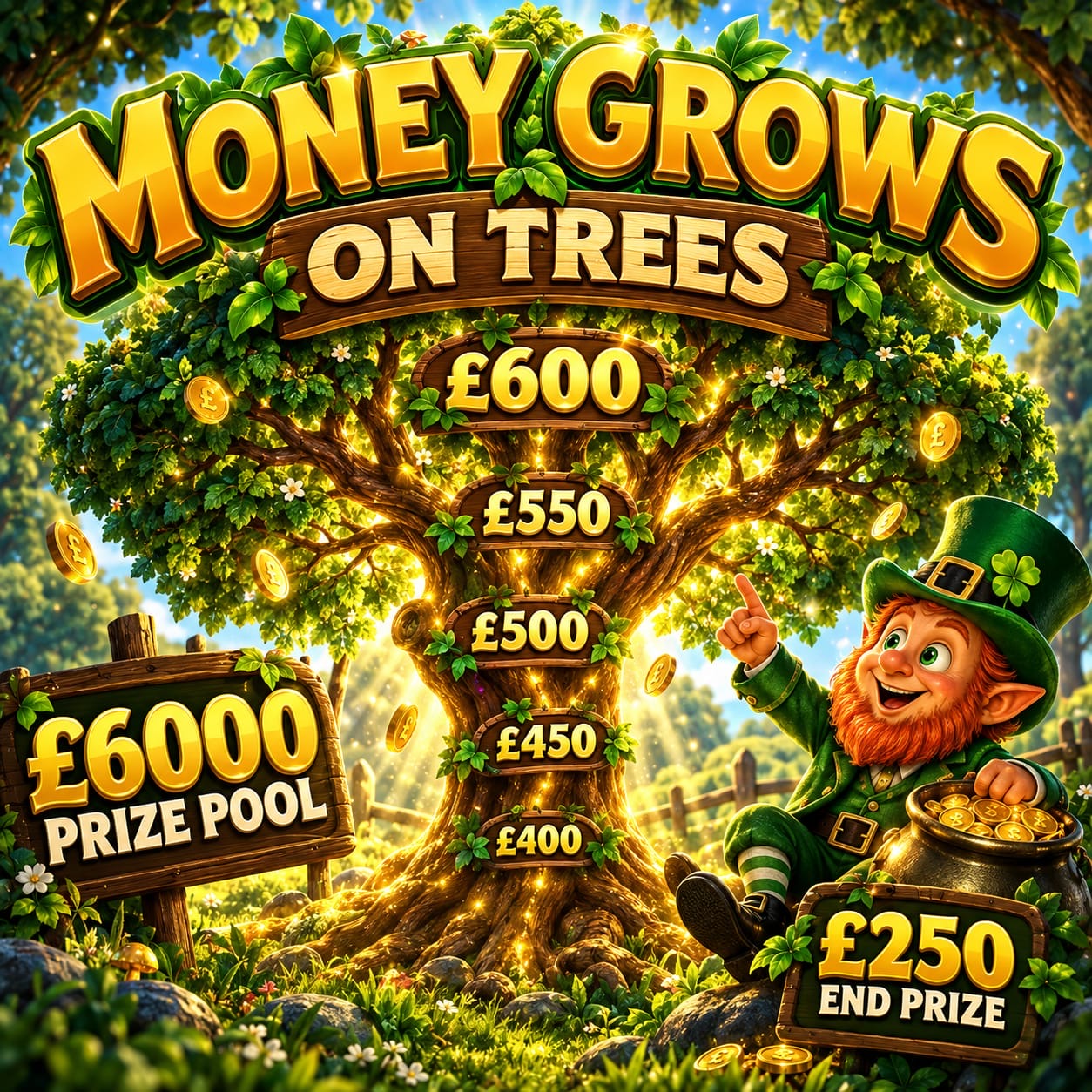 Money Grows On Trees - £250 End Prize