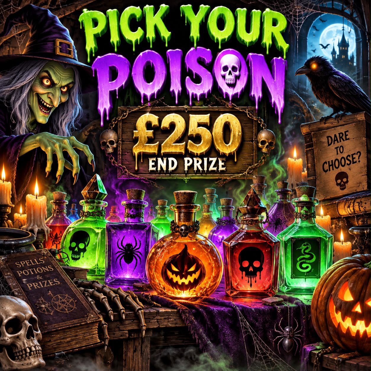 Pick Your Poison - Reveal A Mystery 