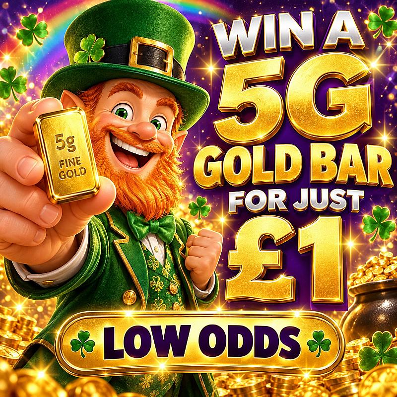 5g Gold Bar Worth £550+