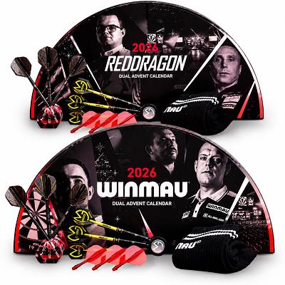 Red Dragon X Winmau Dual Darts Advent Calendar