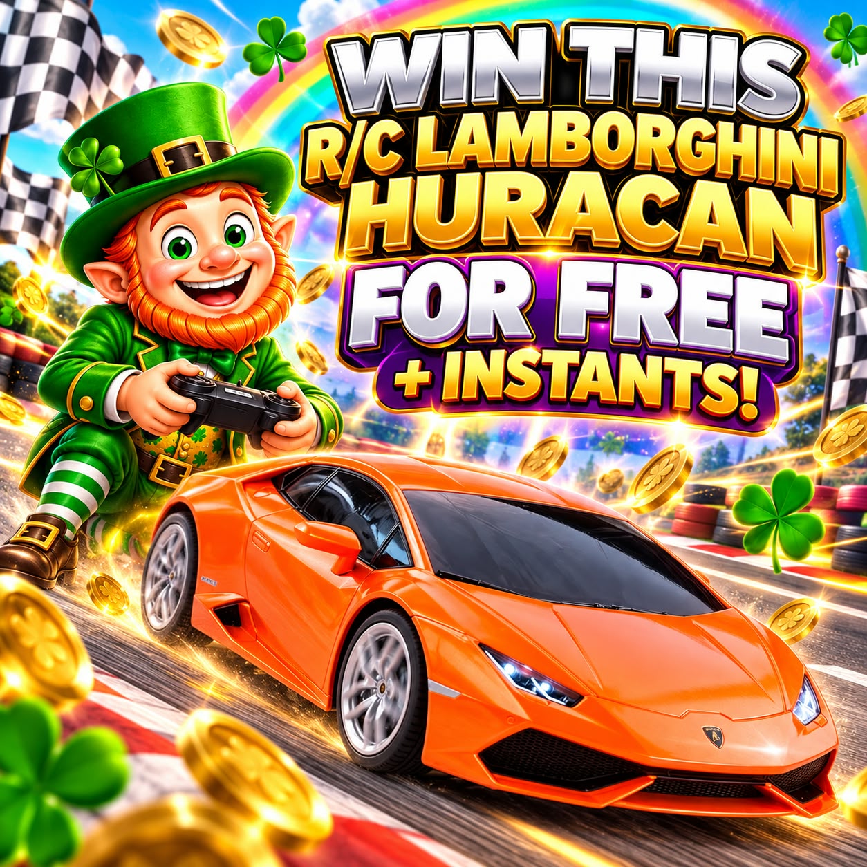 WIN A FREE LAMBORGHINI!!!