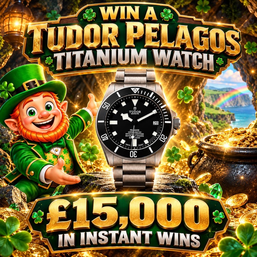 Win a Tudor Watch + £15k In Instant Wins