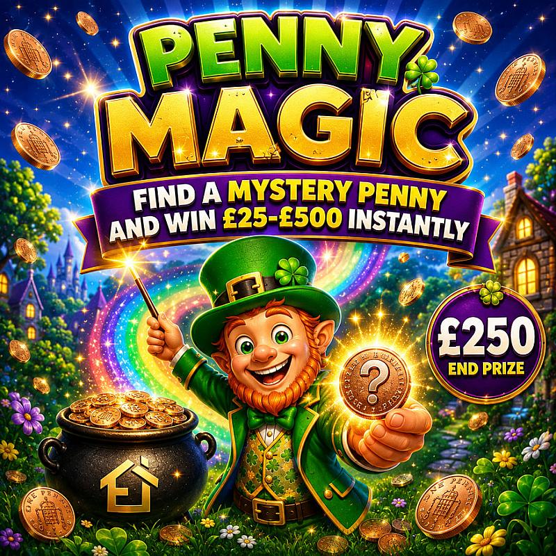 Penny Magic - £250 End Prize