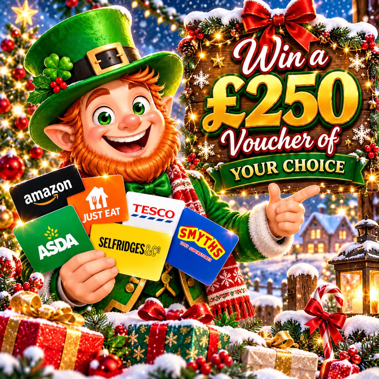 £250 Gift Voucher Of Your Choice