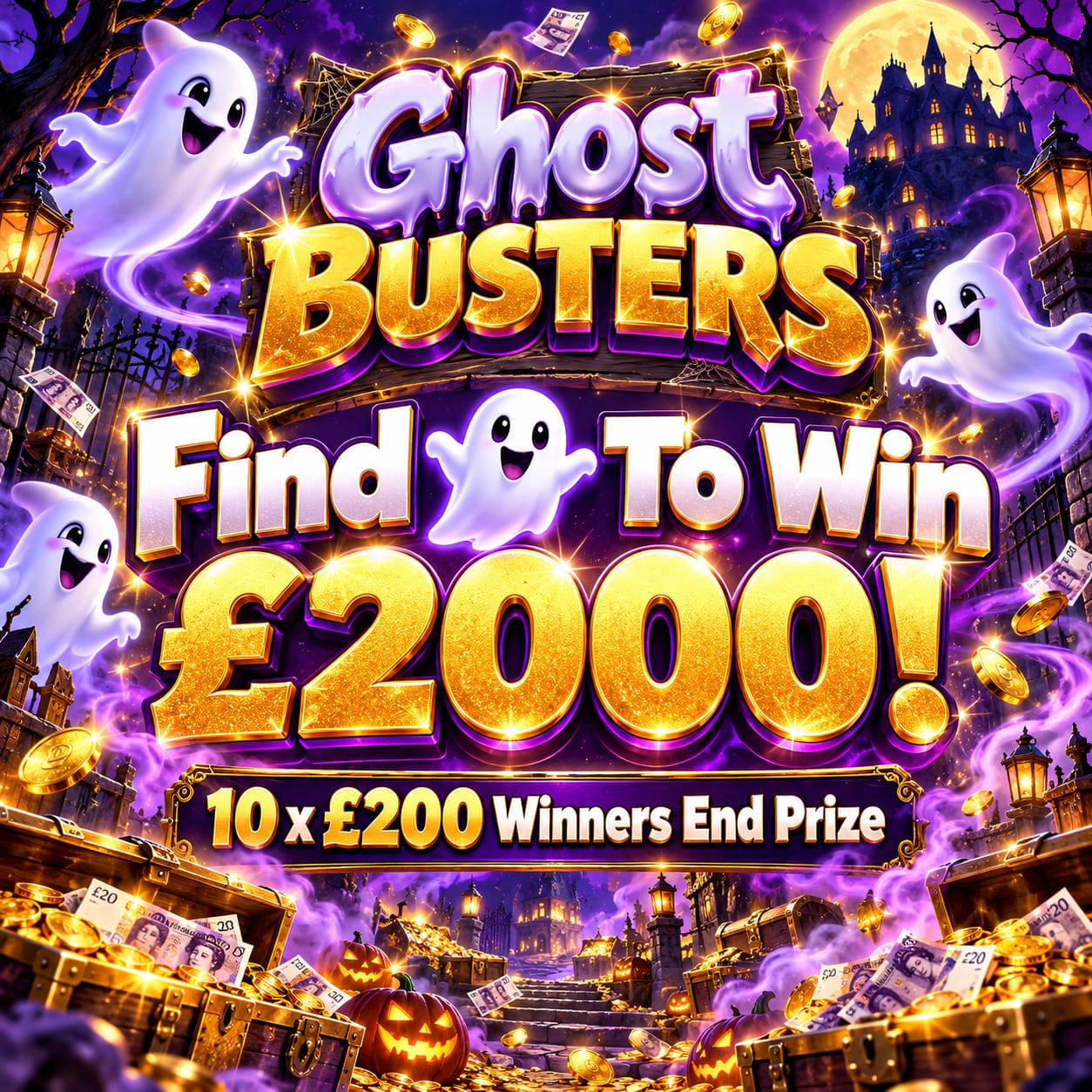 £25 Cash - Ghost Busters