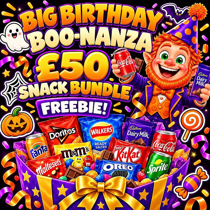 Birthday BOO-Nanza Snack Bundle Freebie