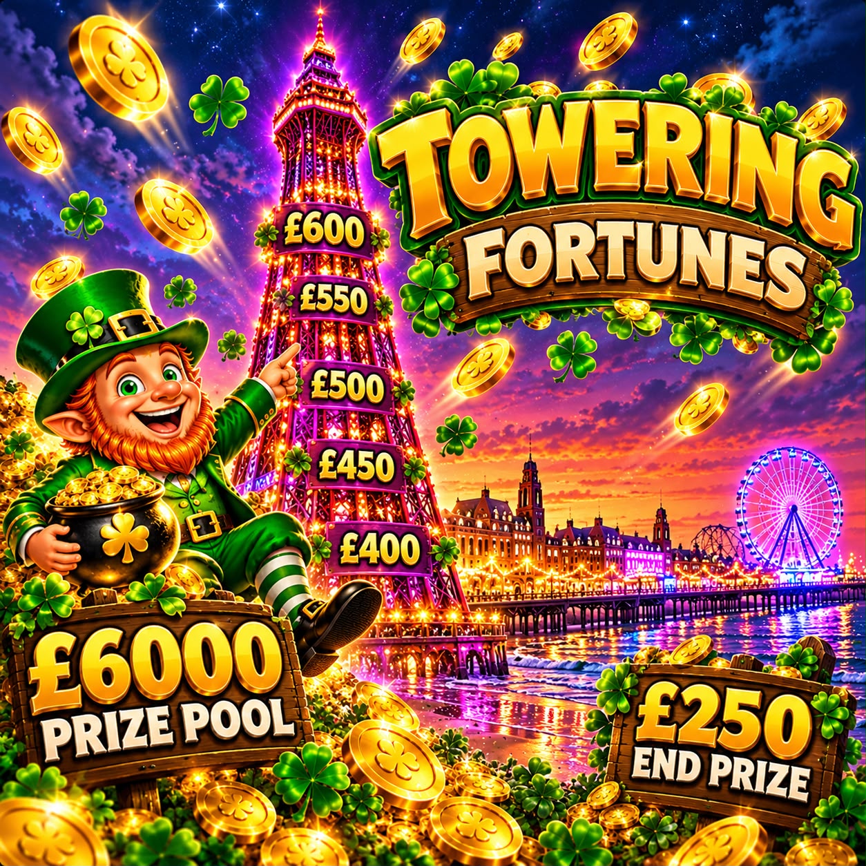 Towering Fortunes - £250 End Prize