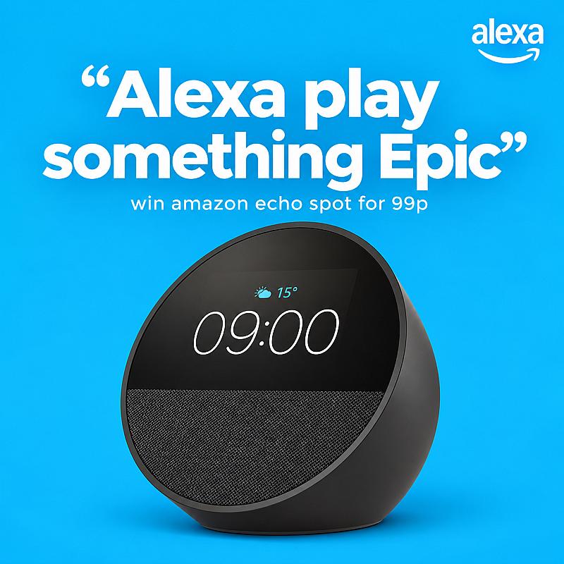 Amazon Echo Spot | Epic Competitions