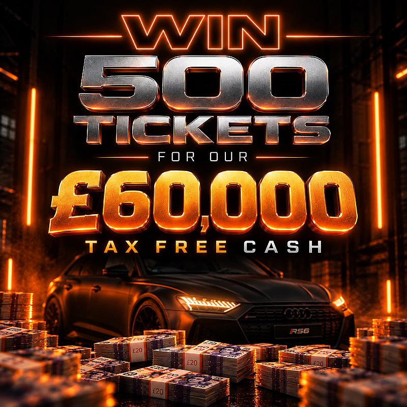 500 TICKETS FOR 60K COMP