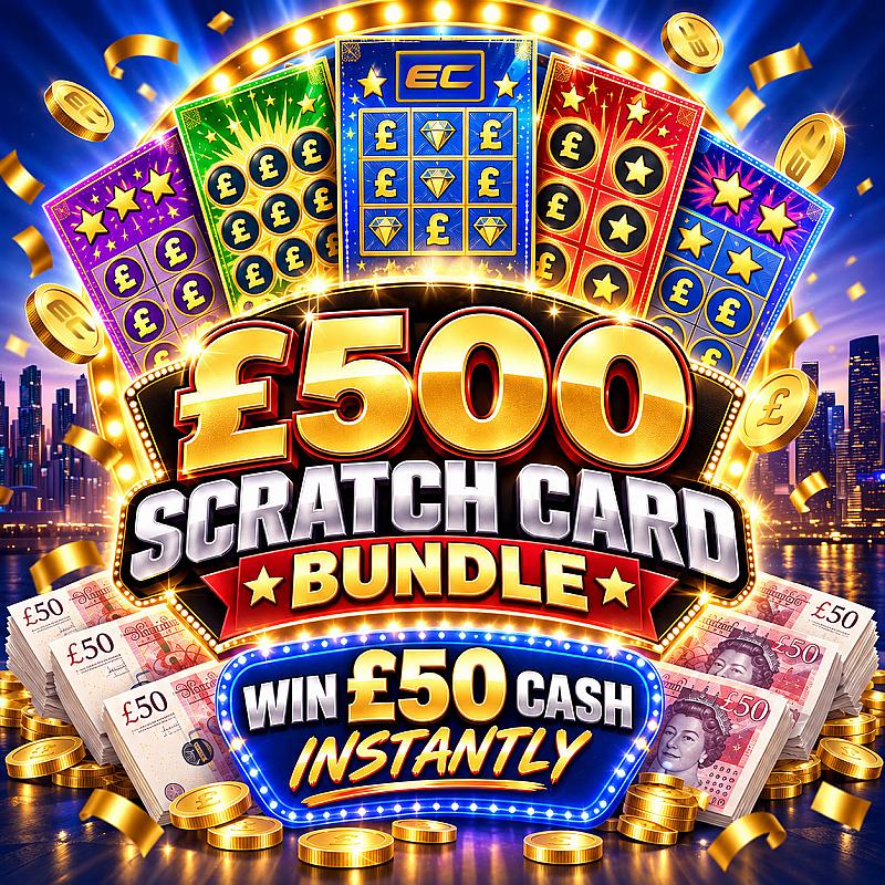 £500 Scratch Card Bundle