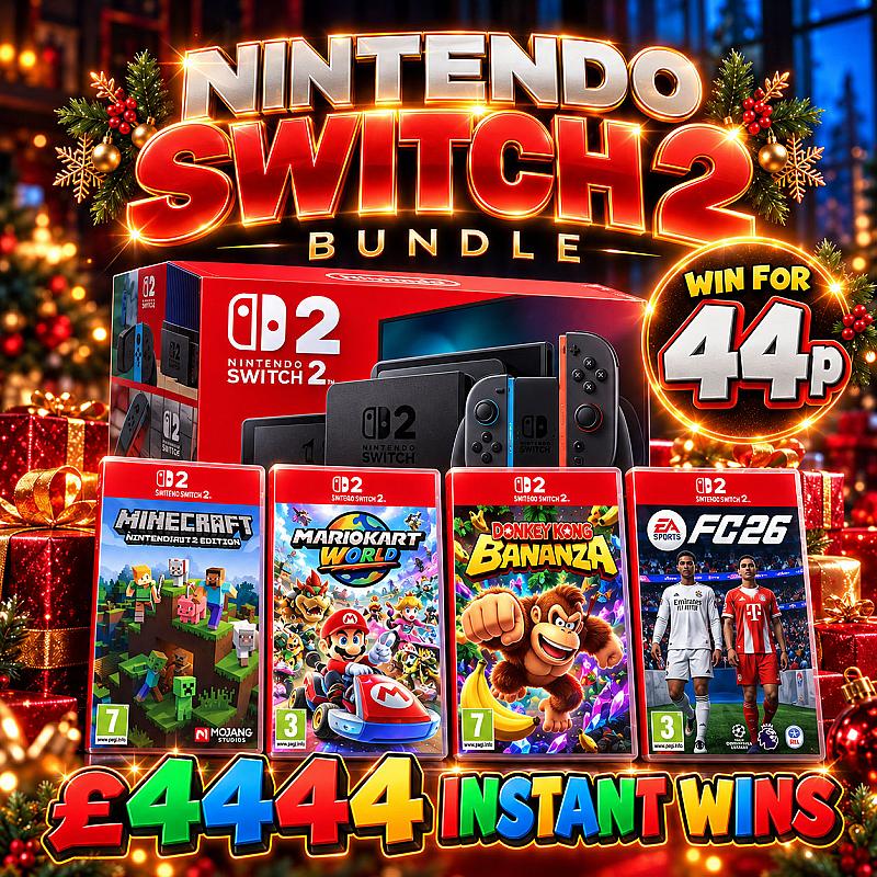 Nintendo Switch 2 Bundle + Instant Wins