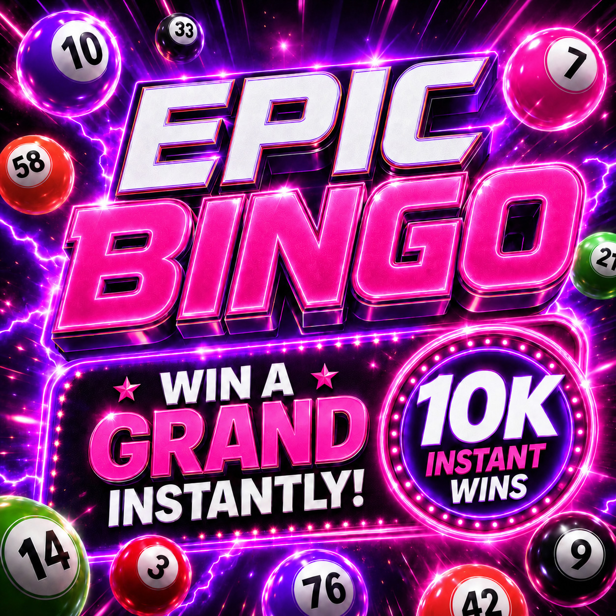 Epic Bingo 10k 25p
