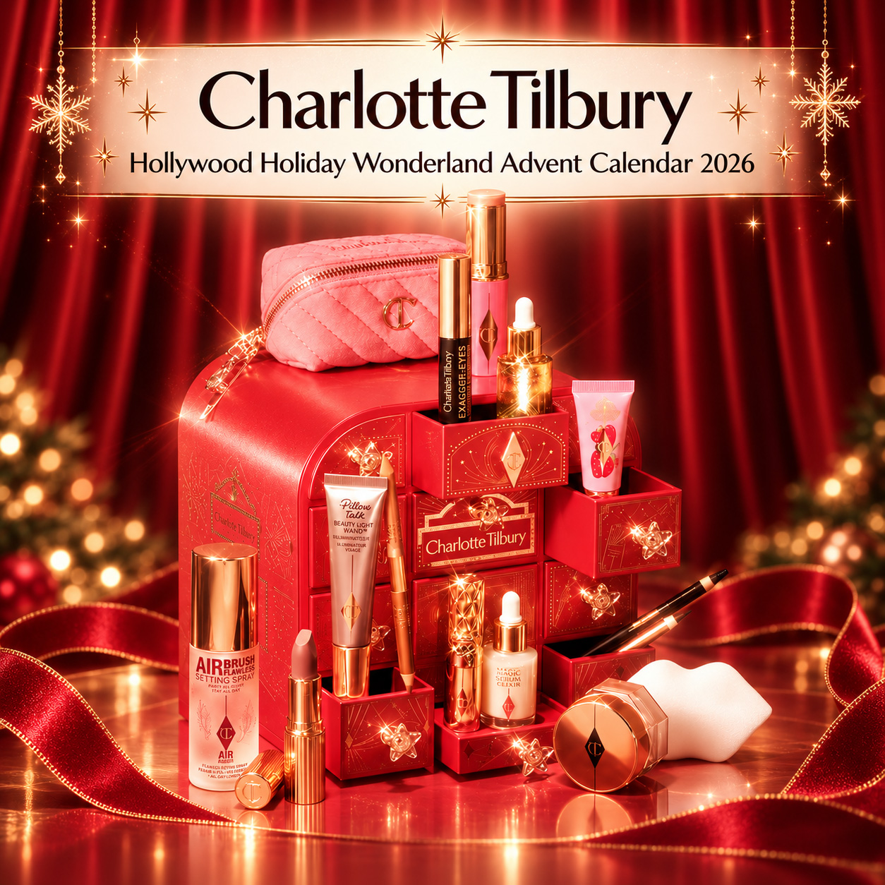 CHARLOTTE TILBURY BEAUTY ADVENT CALENDAR