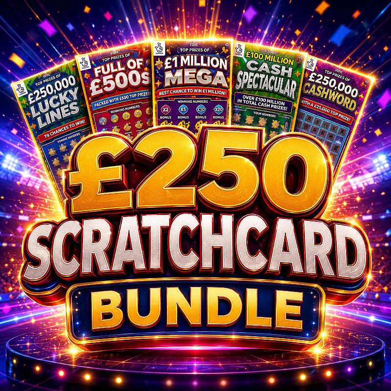 £250 Scratch Card Bundle