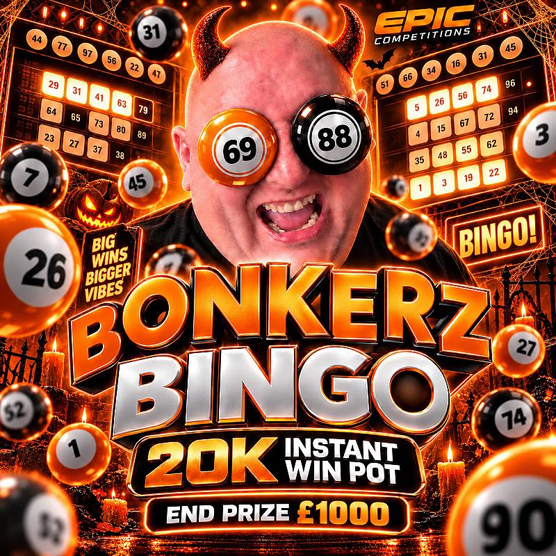 25K Bonkers Bingo