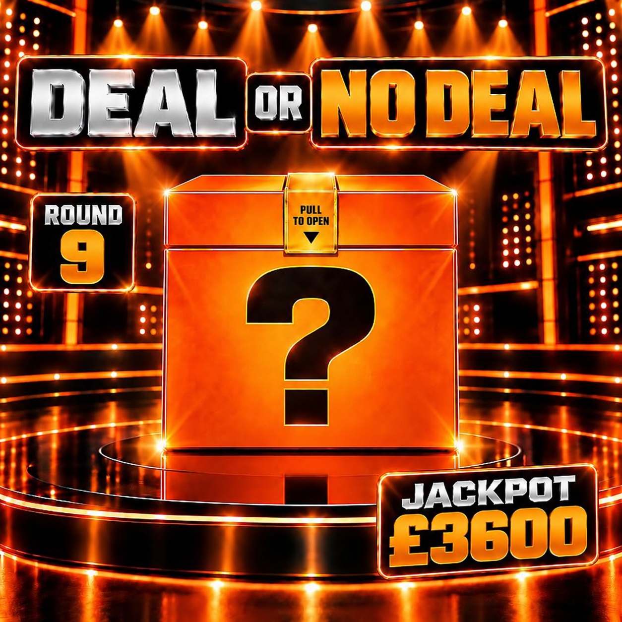 DEAL OR NO DEAL - ROUND 8 - JACKPOT = £3300