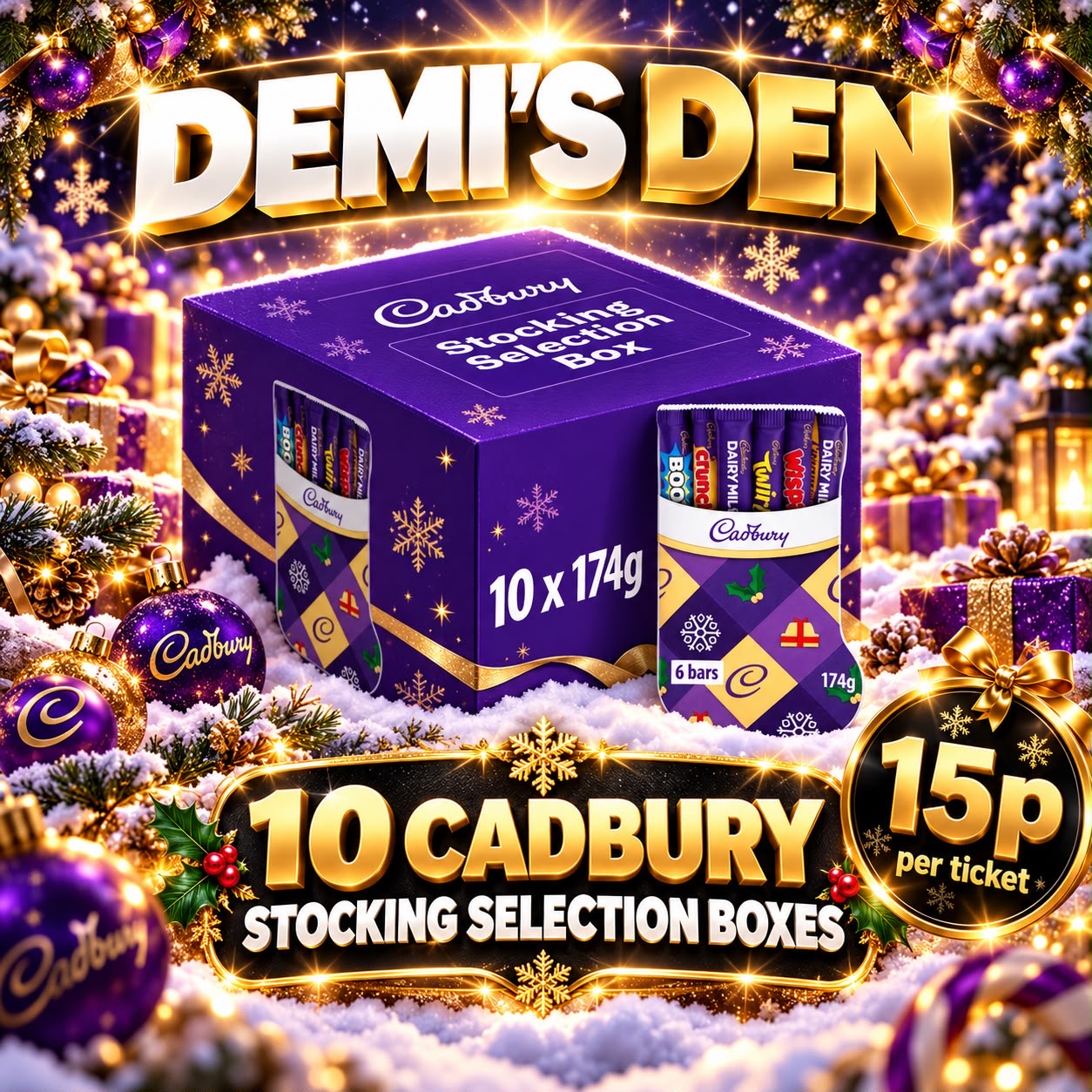 Demi’s Den: Cadbury Stockings