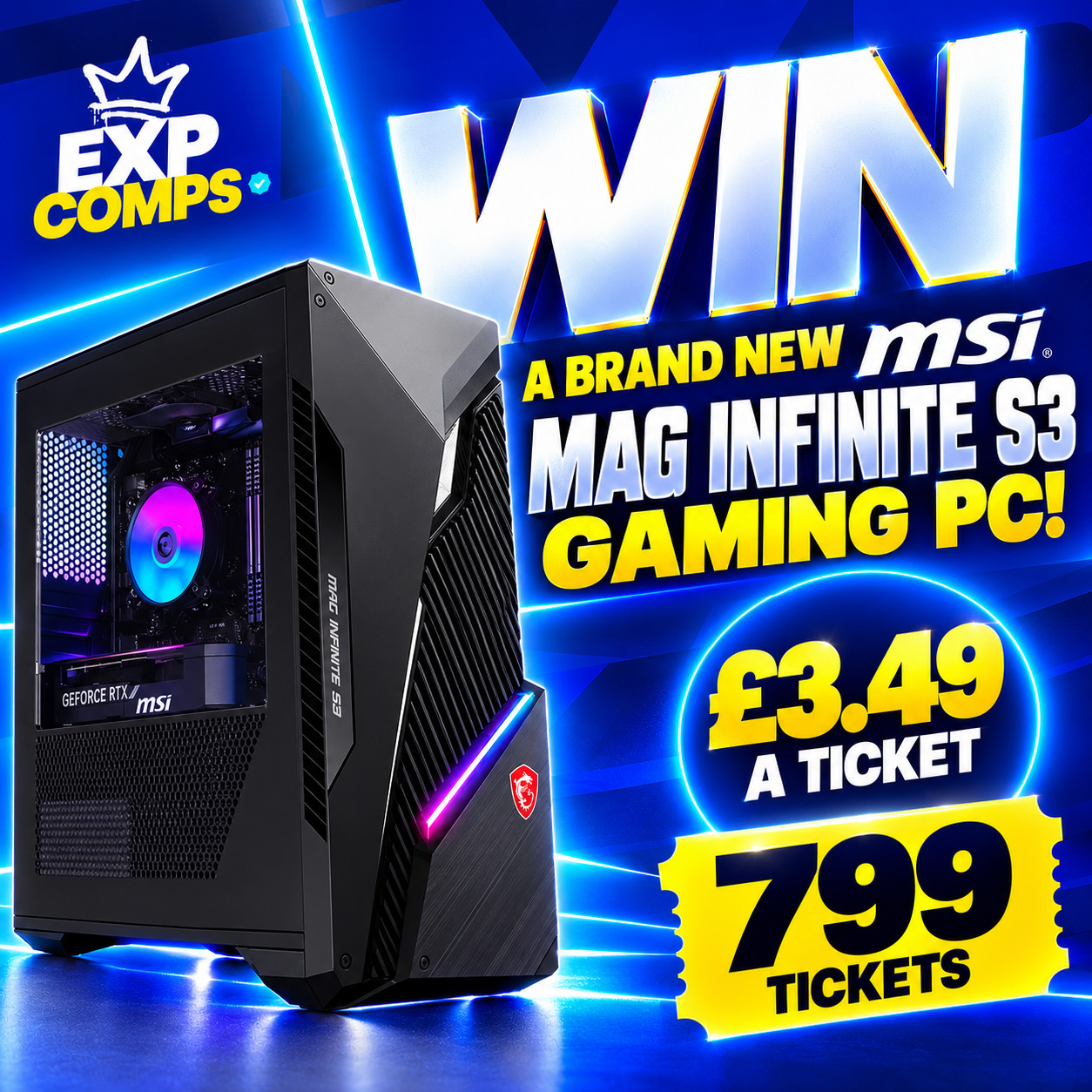 Brand New MSI MAG Infinite S3 Gaming PC