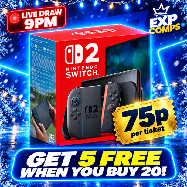 Win A Nintendo Switch2 - Just 75p!