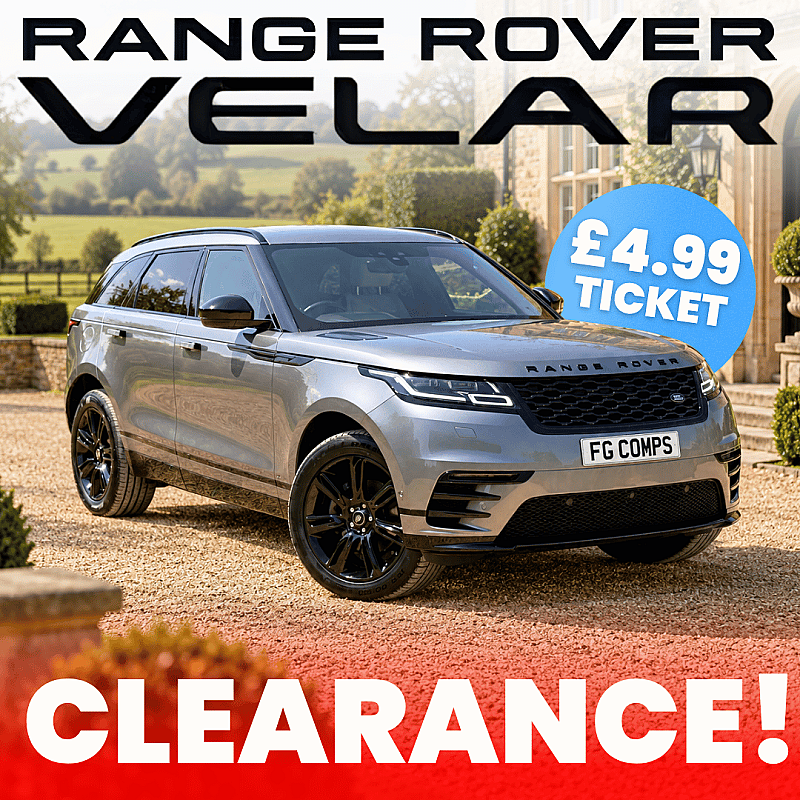Win This 2020 Range Rover Velar R-Dynamic FOR A FIVER!