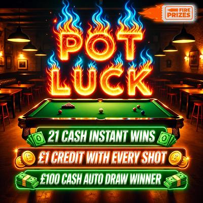 🎟️1 TICKET INTO THE "Pot Luck (DRAW 24/10/2026)" COMPETITION🎉