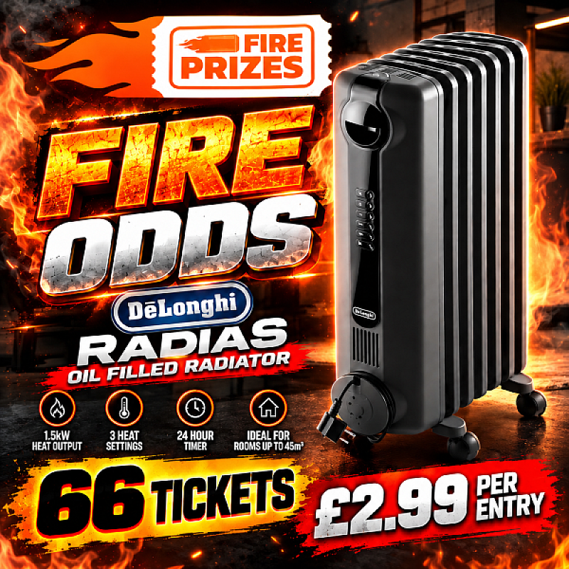 De'Longhi Oil Filled Radiator - FIRE ODDS