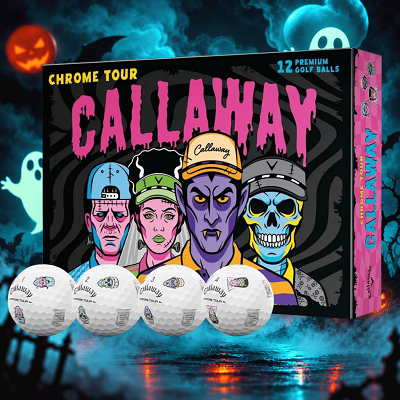 Callaway Chrome Tour 26 Truvis Halloween White – Dozen