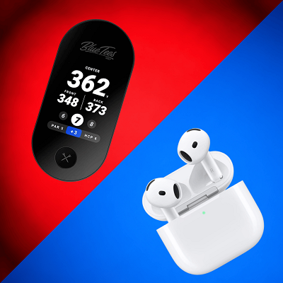 Blue Tees Ringer GPS OR AirPods ANC