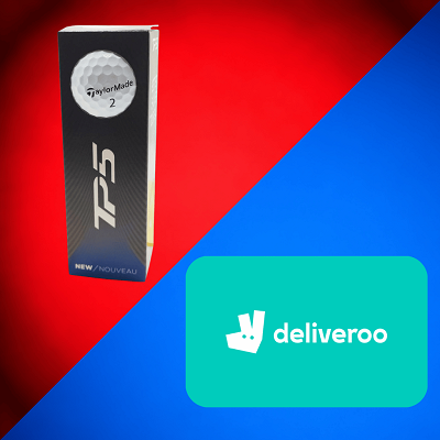 Golf Ball Sleeve OR £20 Deliveroo Voucher