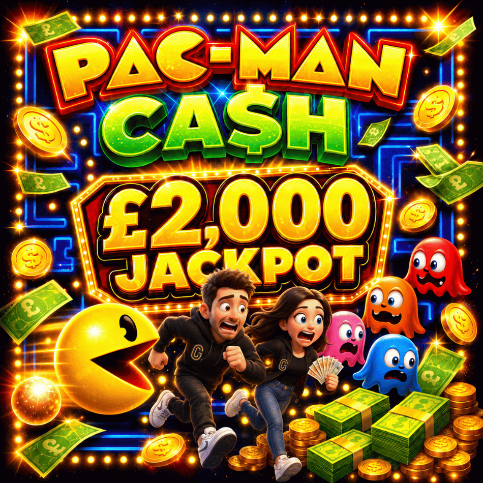 🟡 PAC-MAN CASH - £20,000 Prize Pot