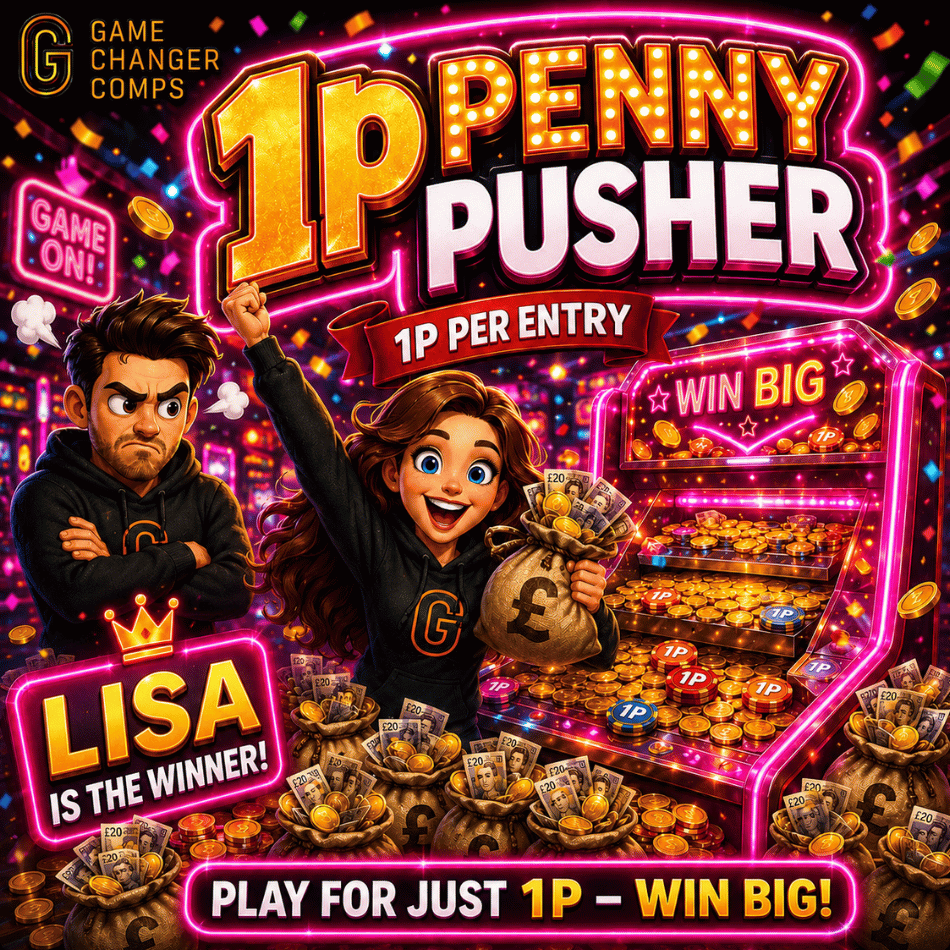 LISA'S LOADS OF WINS 1p PENNY PUSHER