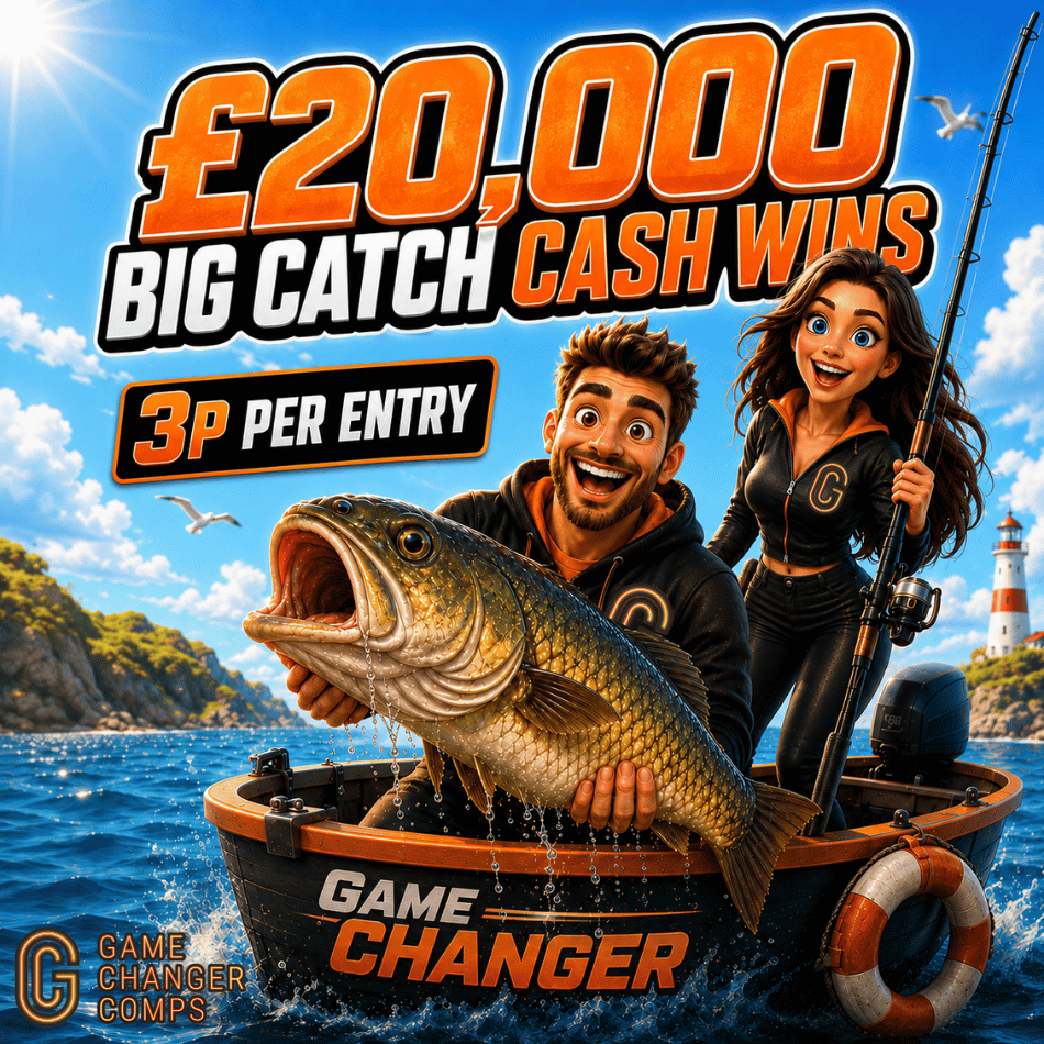 £20,000 BIG CATCH CASH WINS 🎣