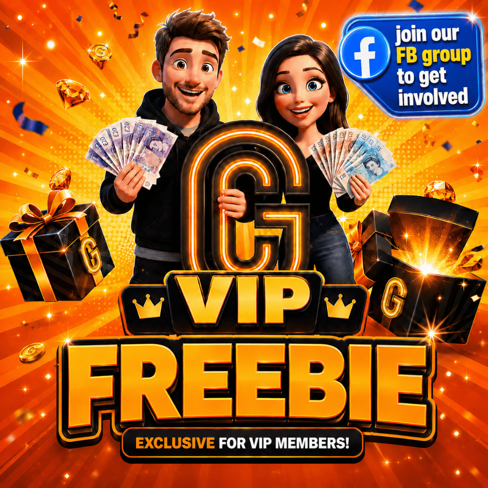 FACEBOOK VIP FREEBIE!! -  £50 CASH 💰💰💰