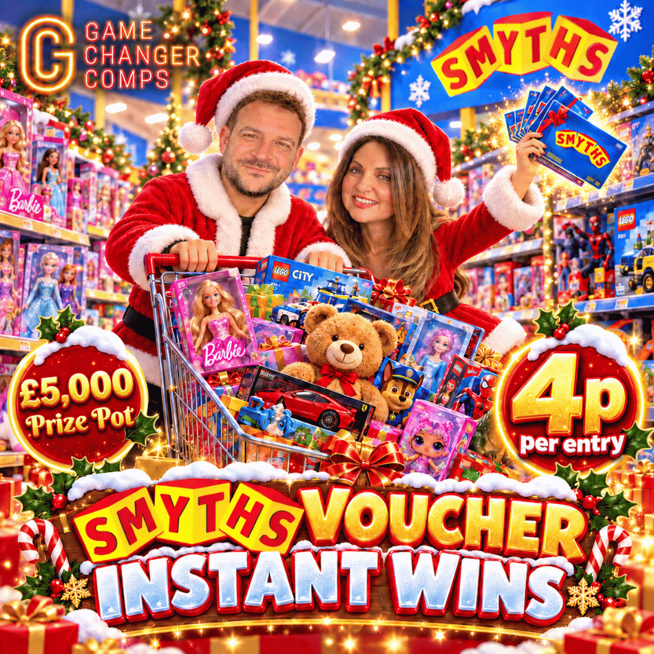 🎅🎁 Smyths Santa’s Sack – Voucher Instant Wins! 🧸✨