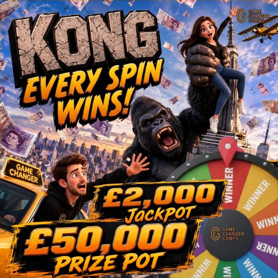 🦍 KING KONG'S £50,000 EVERY SPIN WINS 🦍