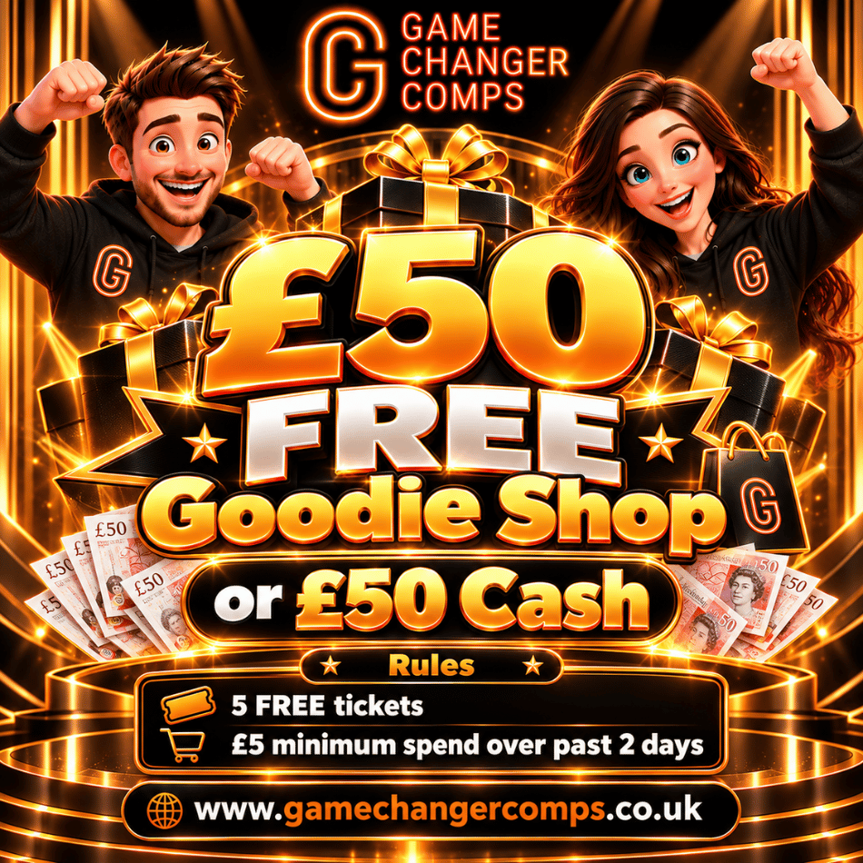 🎉 WHO FANCIES £50 ON US?! 🎉