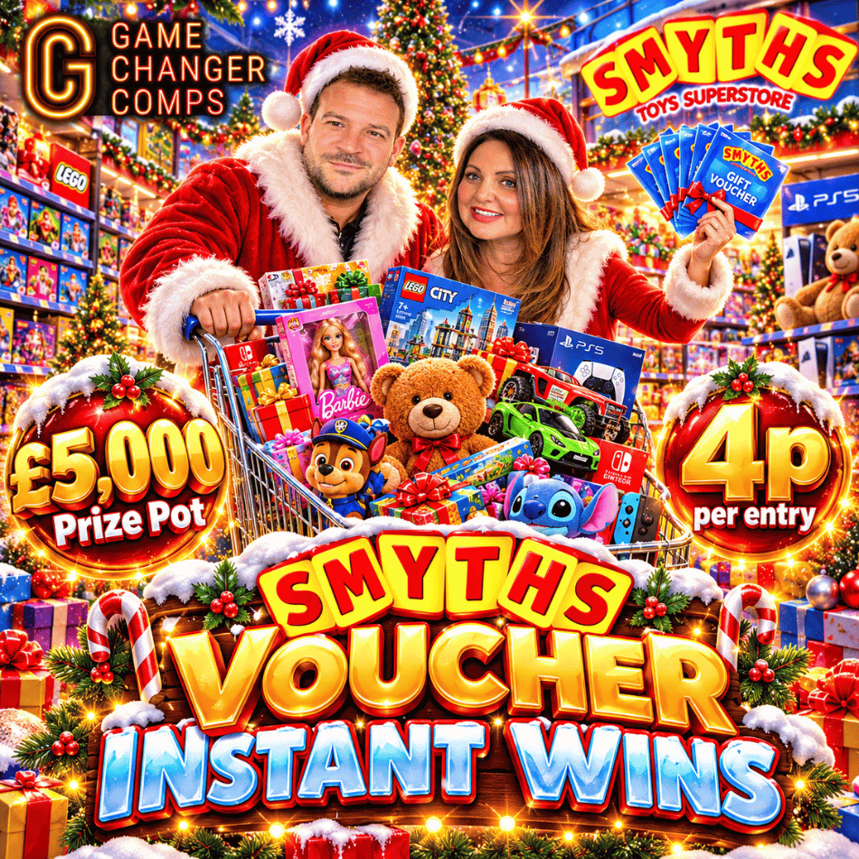 🎅🎁 Smyths Santa’s Sack – Voucher Instant Wins! 🧸✨
