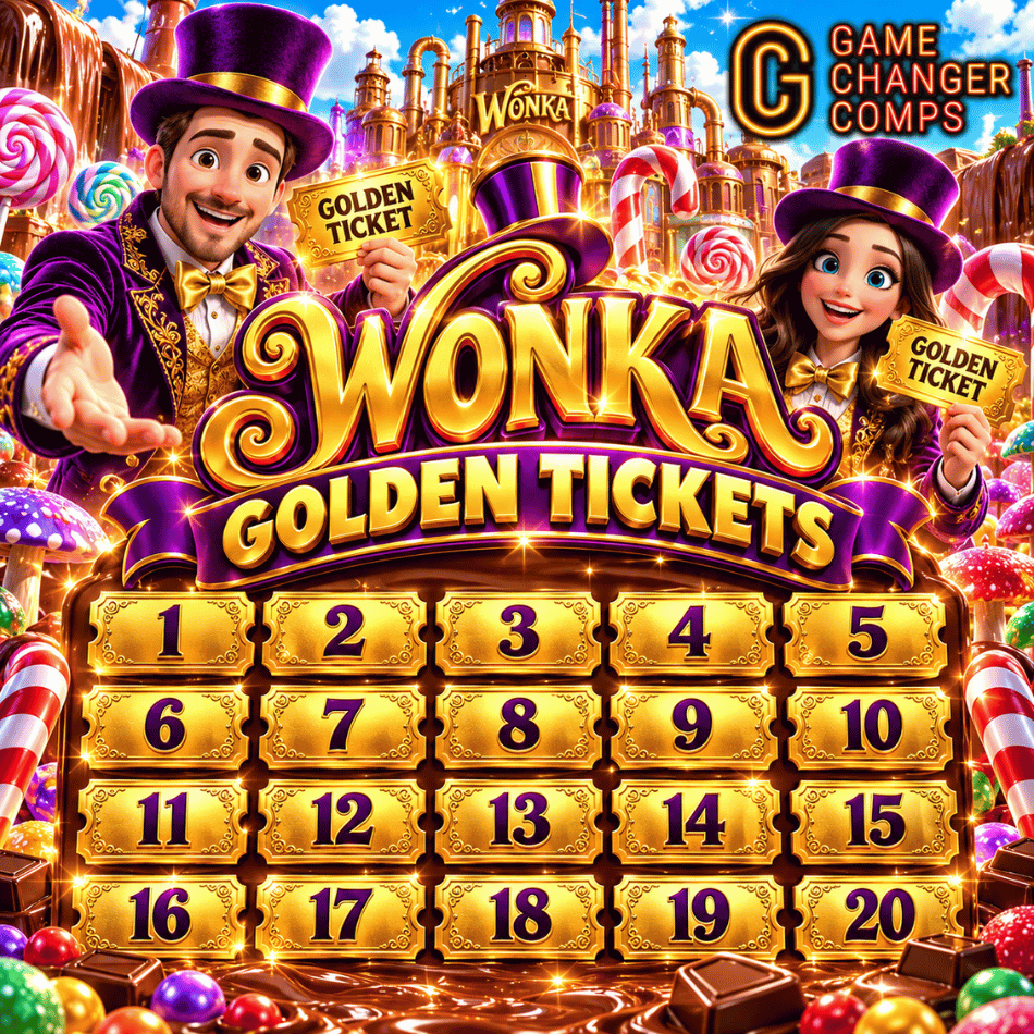 🍫🍭 Wonka's Golden Mystery Ticket  🎩✨