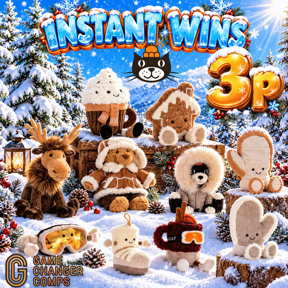 🧸❄️ WINTER JELLYCAT INSTANT WINS 🧸❄️