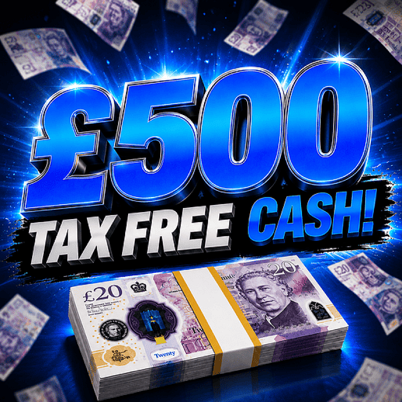 WIN £500 TAX FREE CASH! 💸