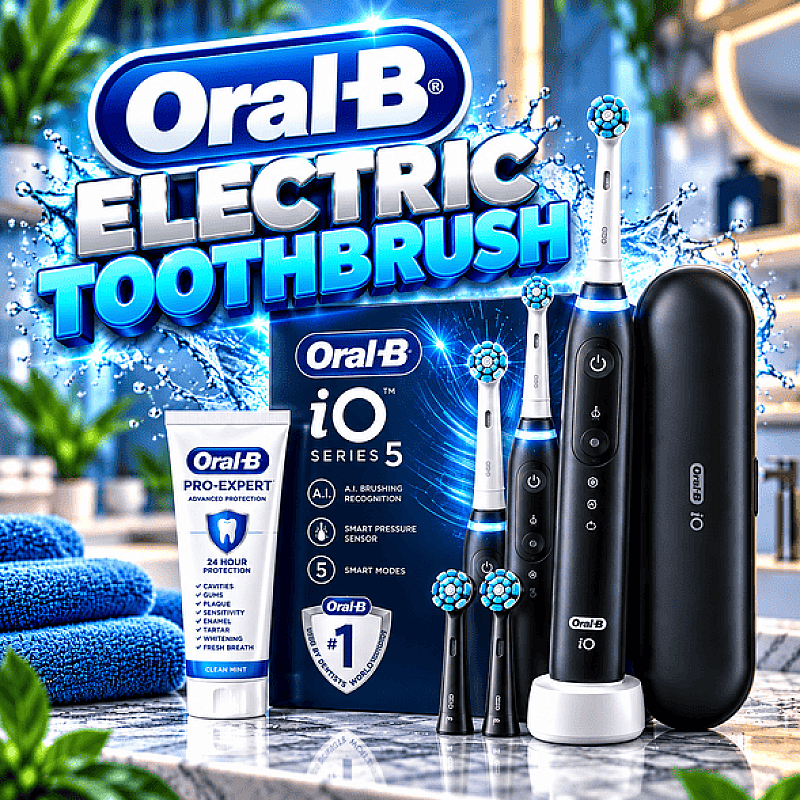 WIN AN ORAL-B iO SERIES 5 ELECTRIC TOOTHBRUSH! 🪥