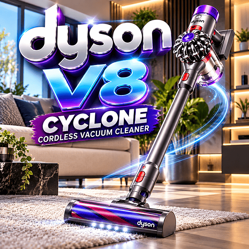 WIN A DYSON V8 CYCLONE CORDLESS VACUUM CLEANER! ✨