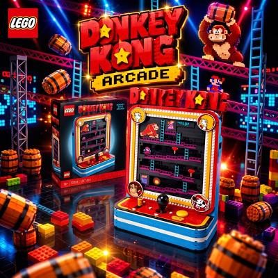 WIN A LEGO DONKEY KONG ARCADE! 🕹️