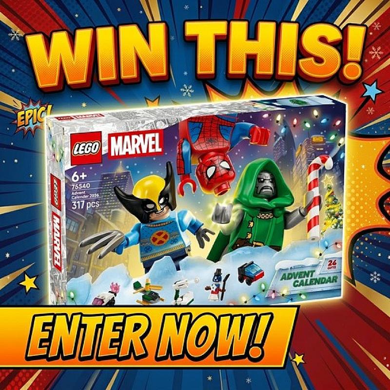 WIN A LEGO MARVEL 2026 ADVENT CALENDAR! ⚡🎁