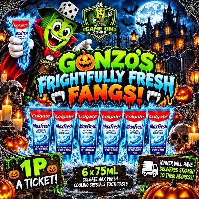 💀 Gonzo's Frightfully Fresh Fangs!