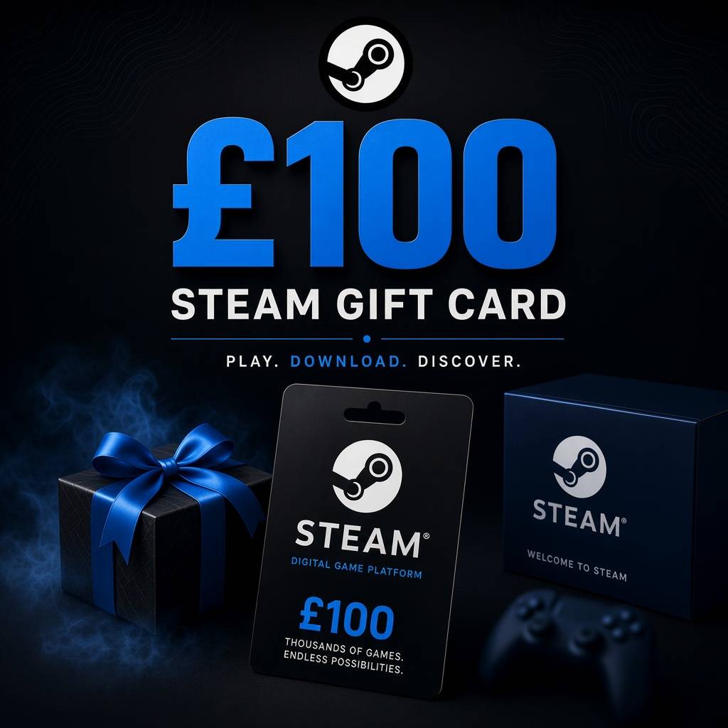 WIN £100 STEAM GIFT CARDS AT REALLY LOW ODDS!
