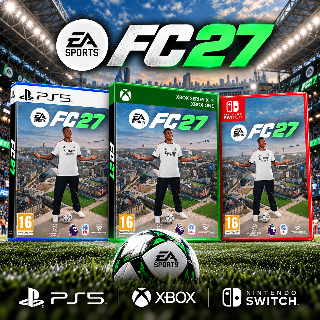 FC 27 - PS5, X BOX OR NINTENDO SWITCH